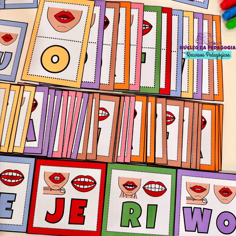 atividade Alfabeto das Boquinhas