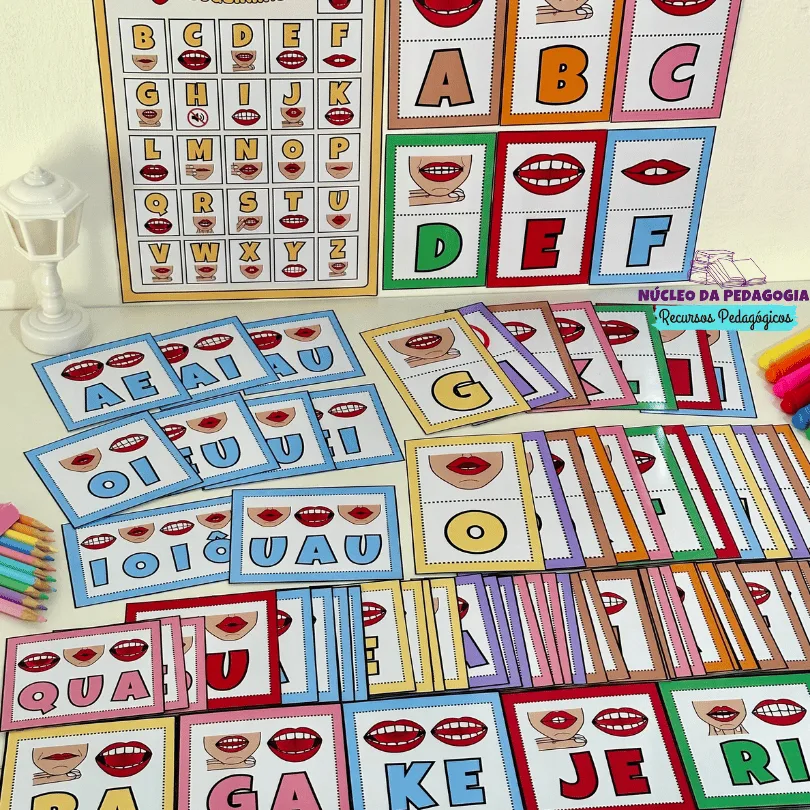 atividade Alfabeto das Boquinhas