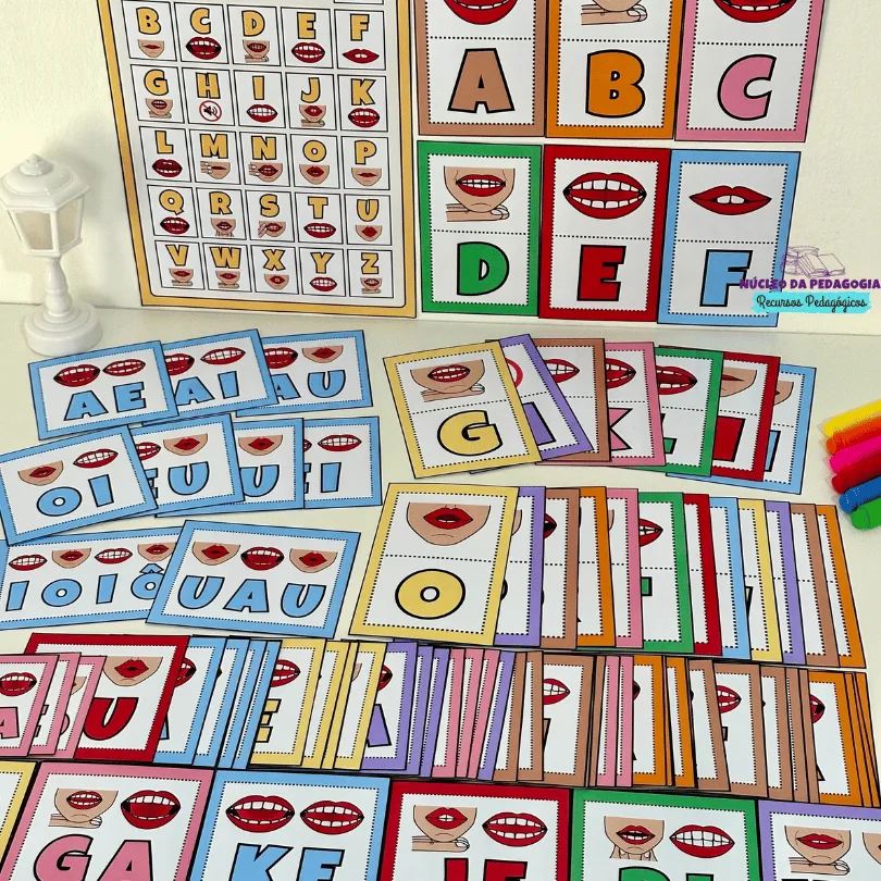 atividade Alfabeto das Boquinhas