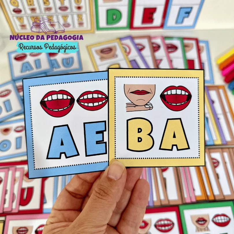 atividade Alfabeto das Boquinhas