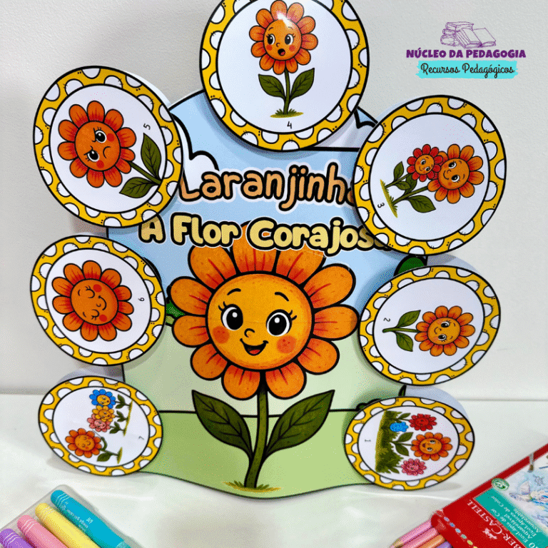 Atividade Maio Laranja educação infantil
