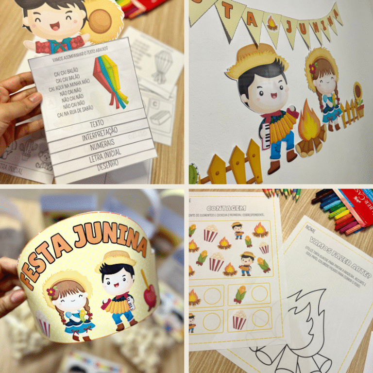 atividade de festa junina