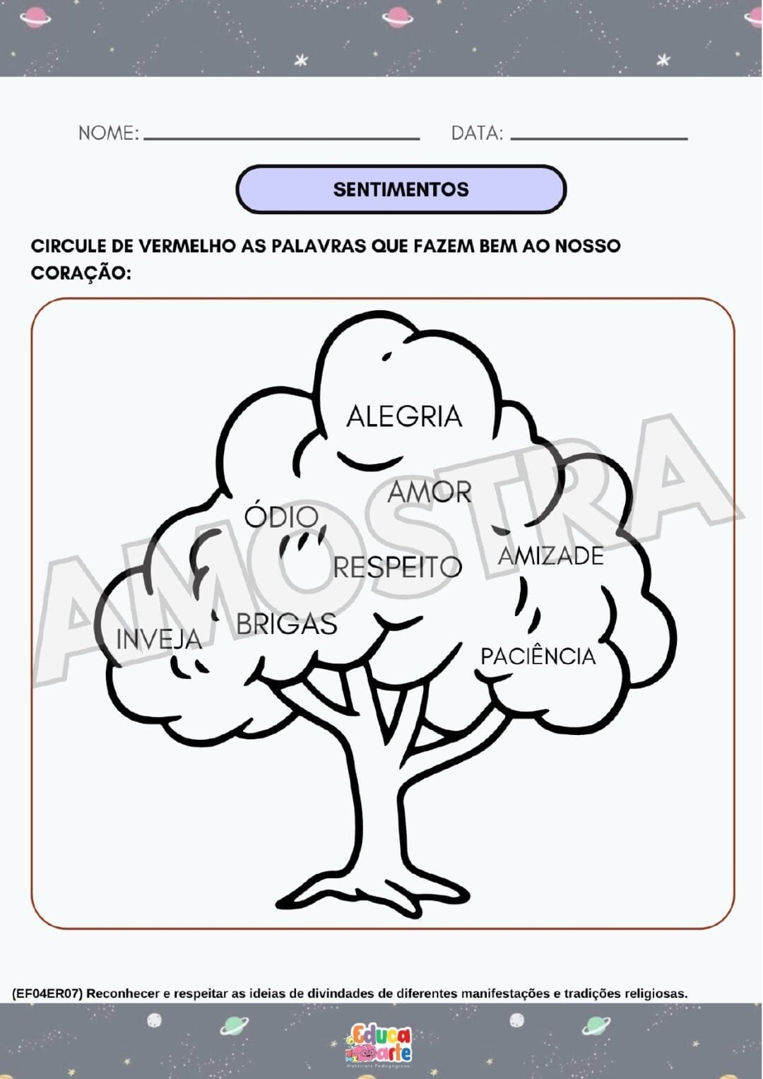 Atividades 4º ano