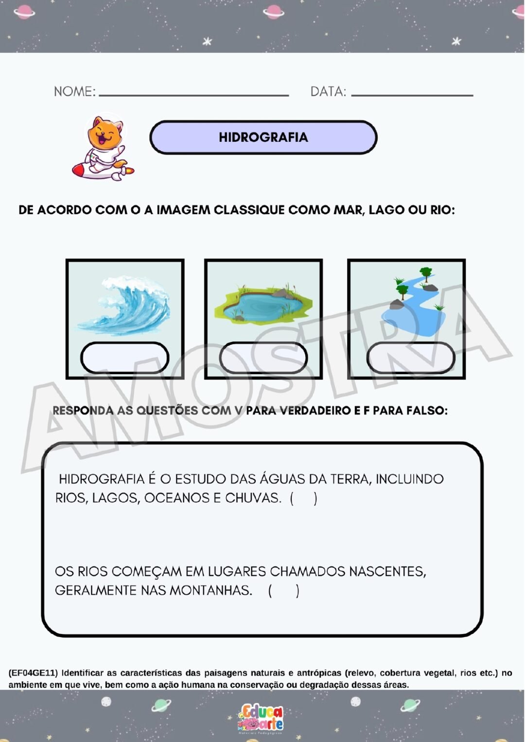 Atividades 4º ano