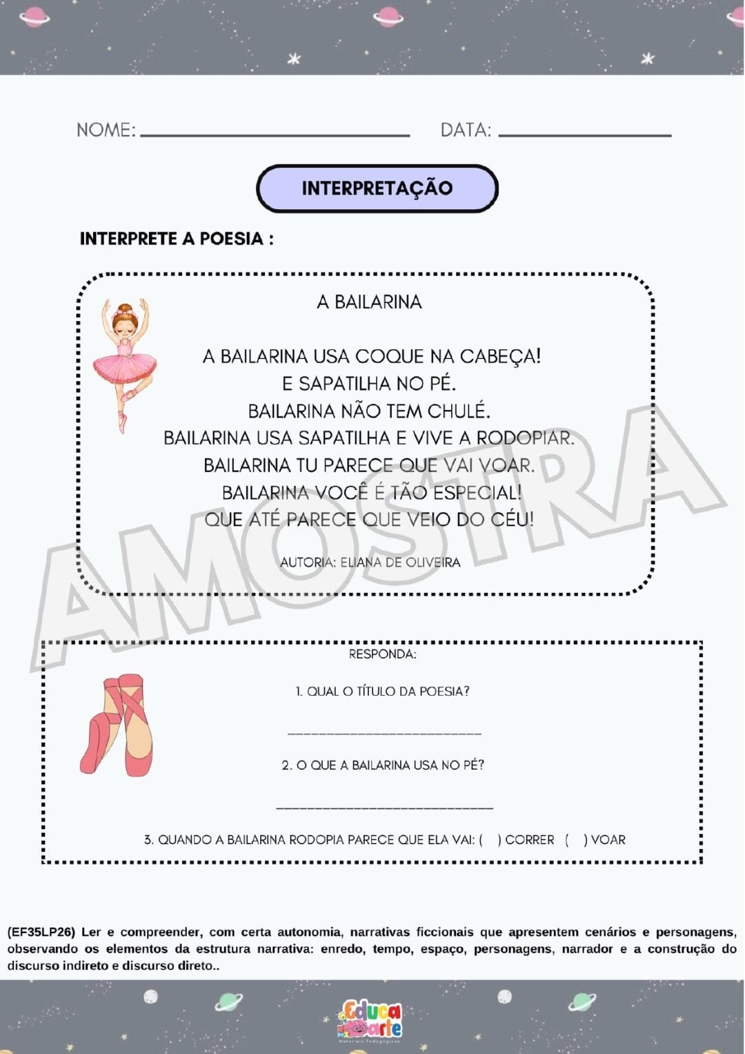 Atividades 4º ano