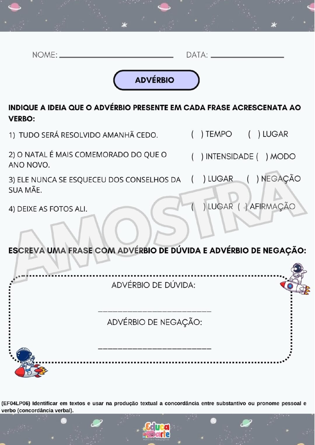 Atividades 5º ano