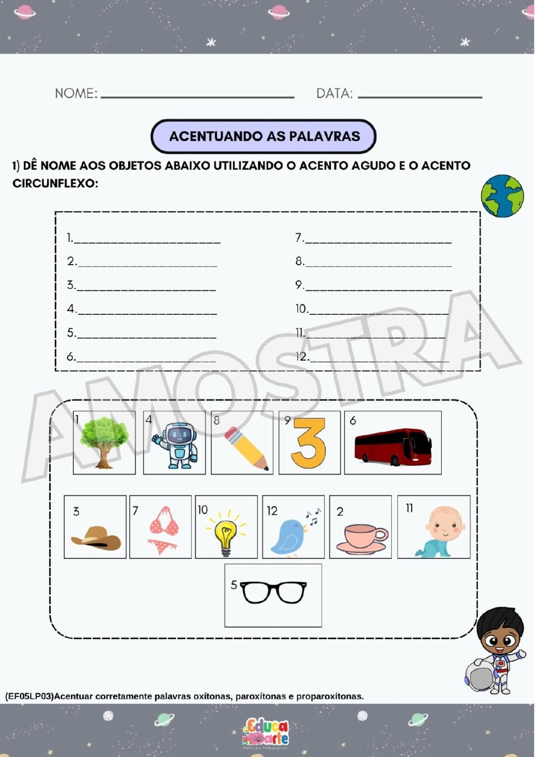 Atividades 5º ano