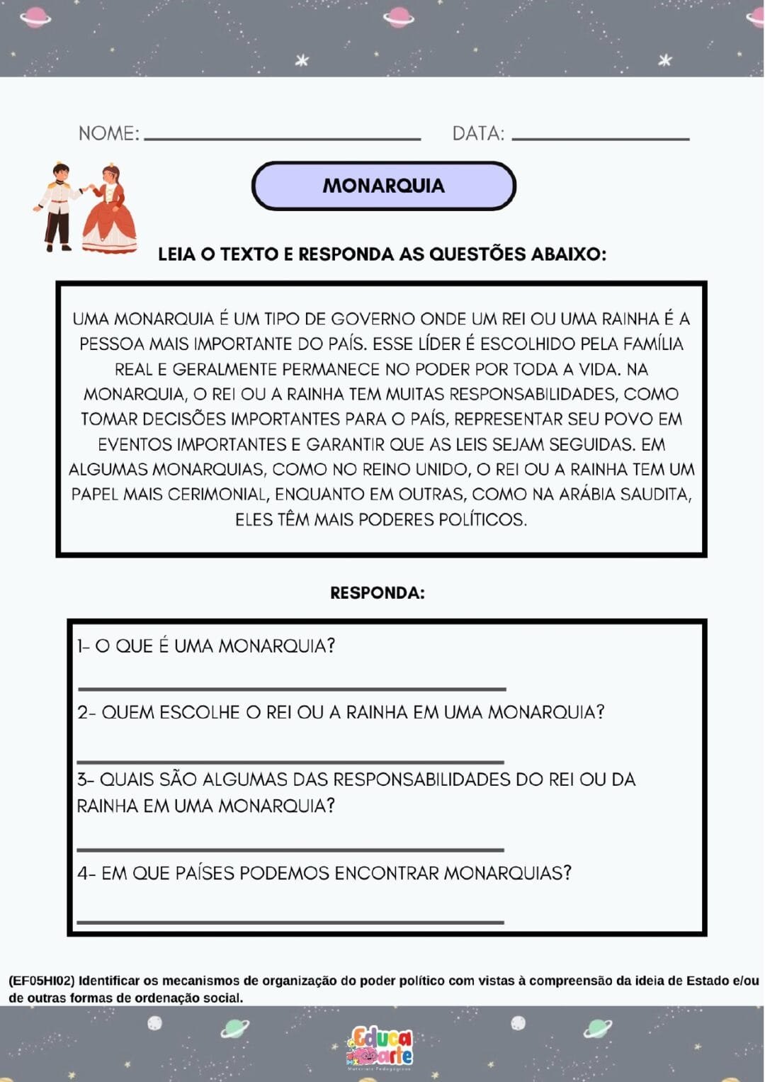 Atividades 5º ano