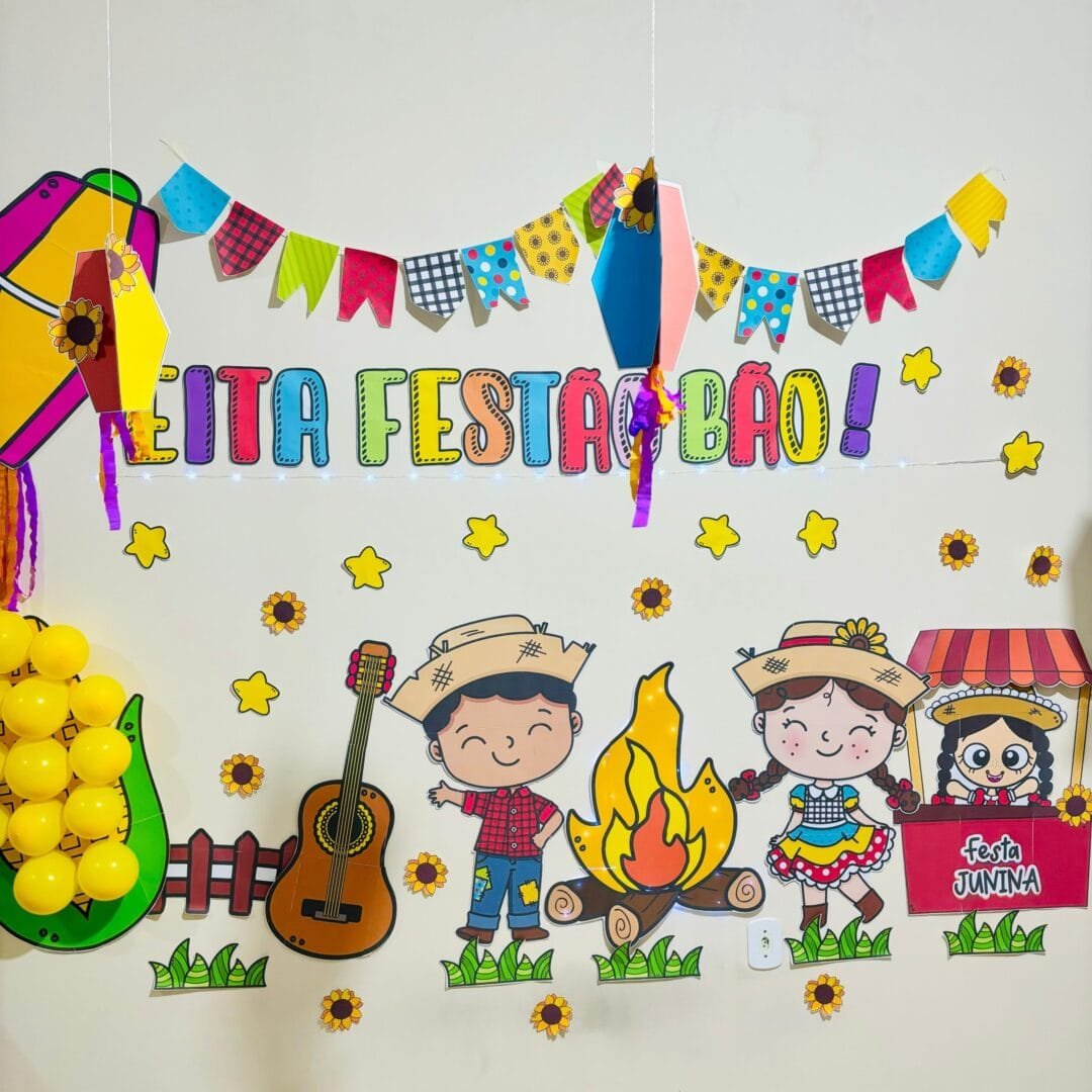 Painel para a Festa Junina