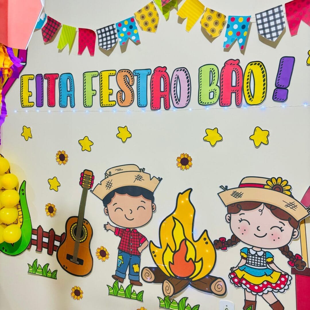 Painel para a Festa Junina