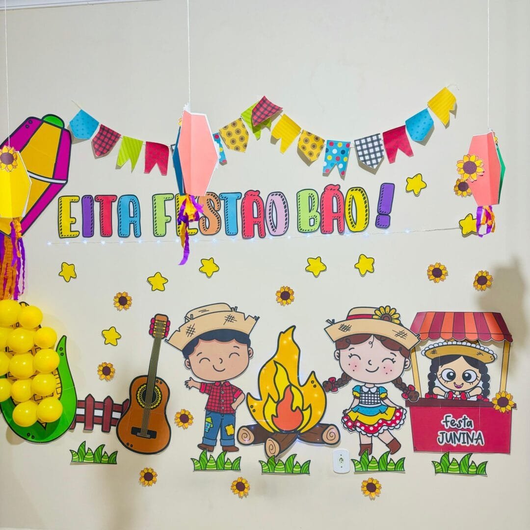 Painel para a Festa Junina