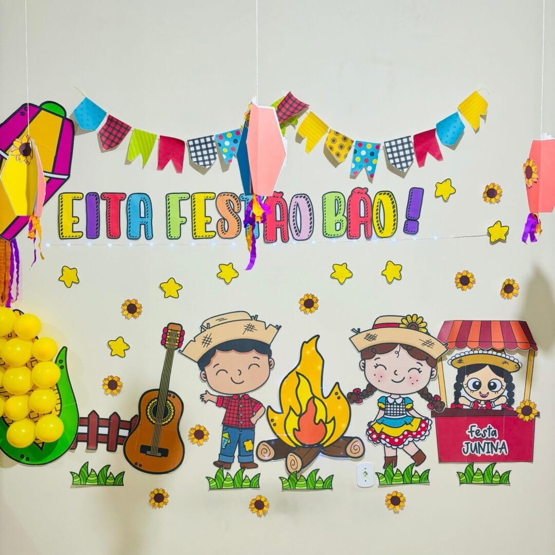 Painel para a Festa Junina