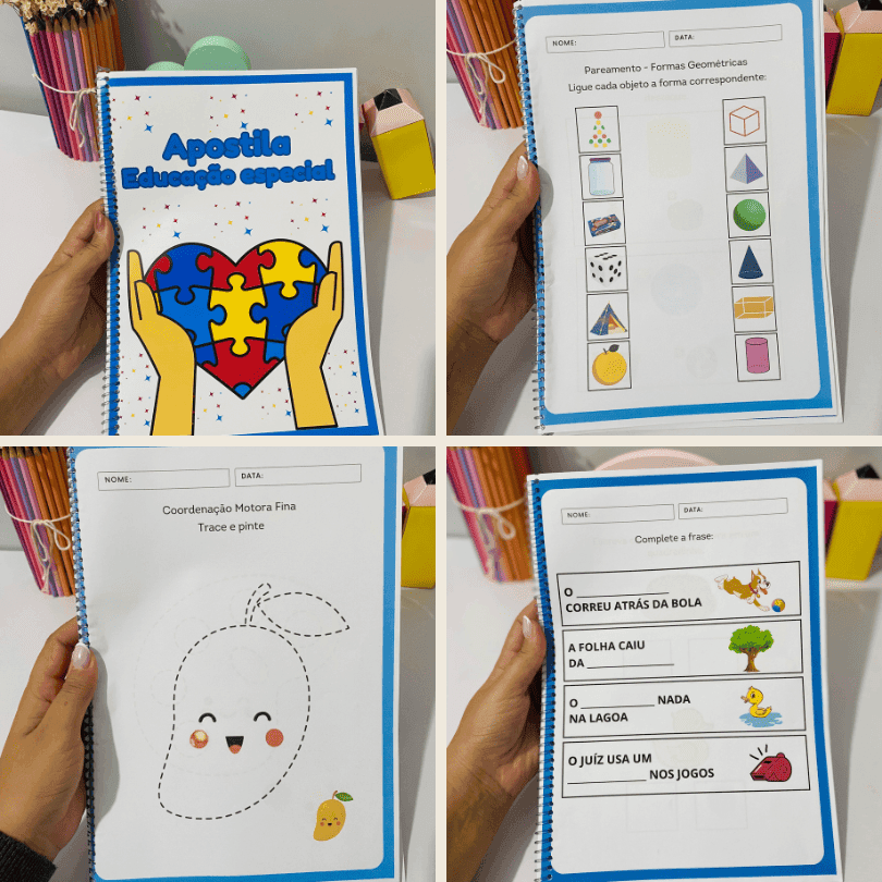 Apostila de Atividades Educação Especial para imprimir