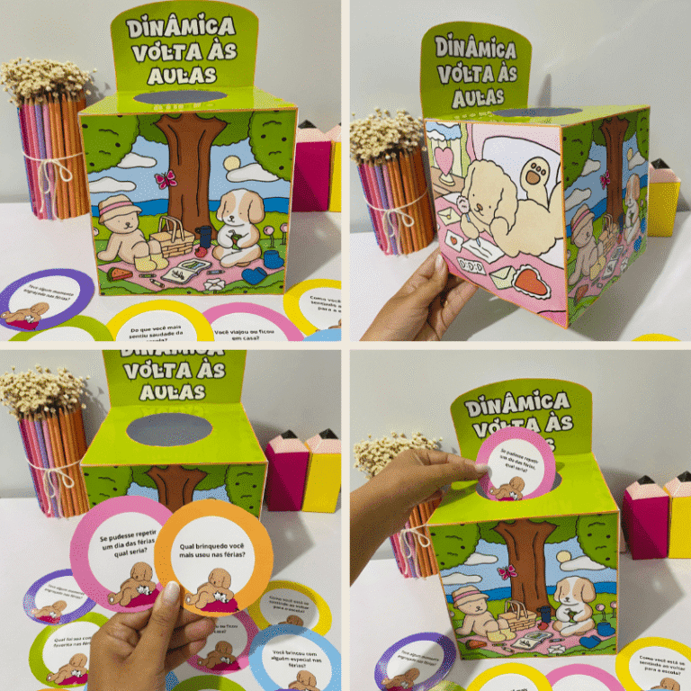 Atividade de Dinâmica Volta às Aulas Bobbie Goods