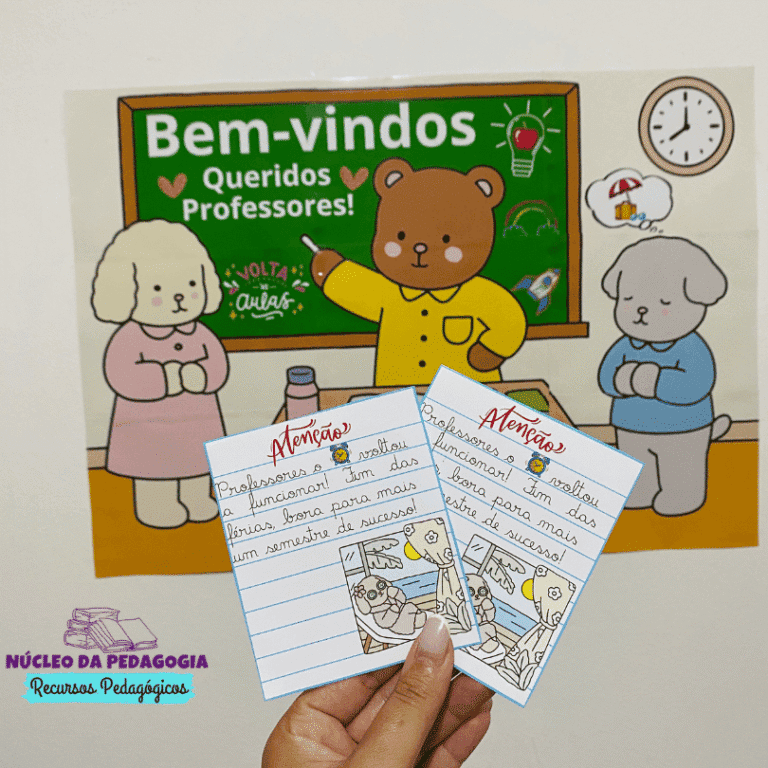 Volta às Aulas Professores Bobbie