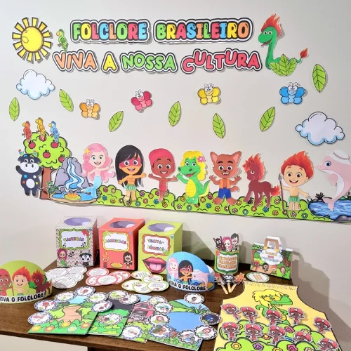 Atividade Folclore Turma do Folclore