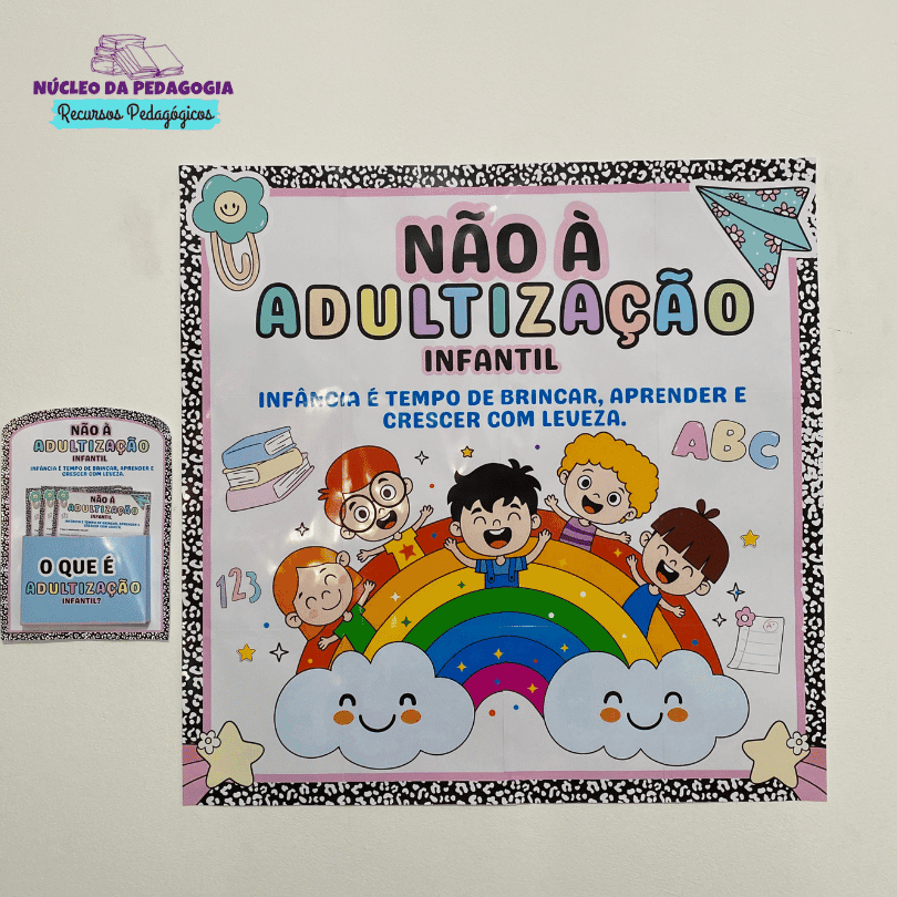 material com informações de como resolver a adultizacao infantil