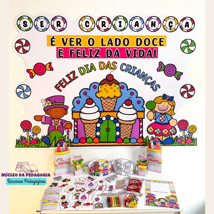 Atividades Dia das Crianças na escola