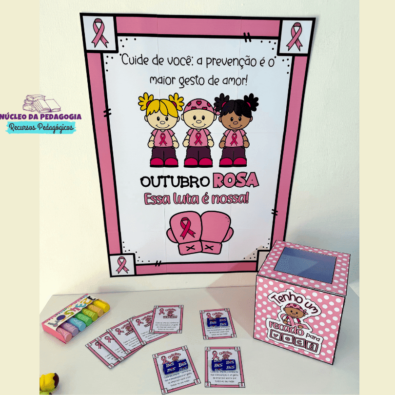ideias Outubro Rosa - Rosa Outubro