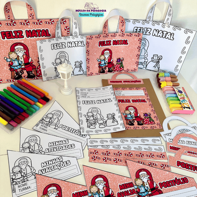 Capas de Atividades Papai Noel