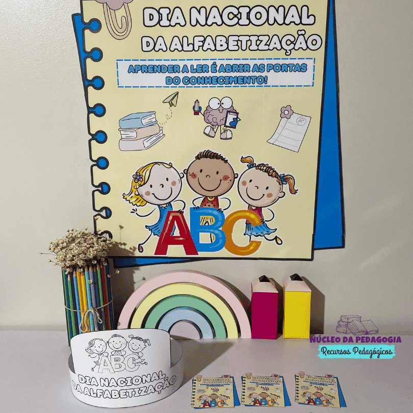 Dia da Alfabetização lembrancinhas