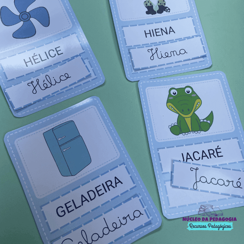 Transição Letra Bastão para Letra Cursiva